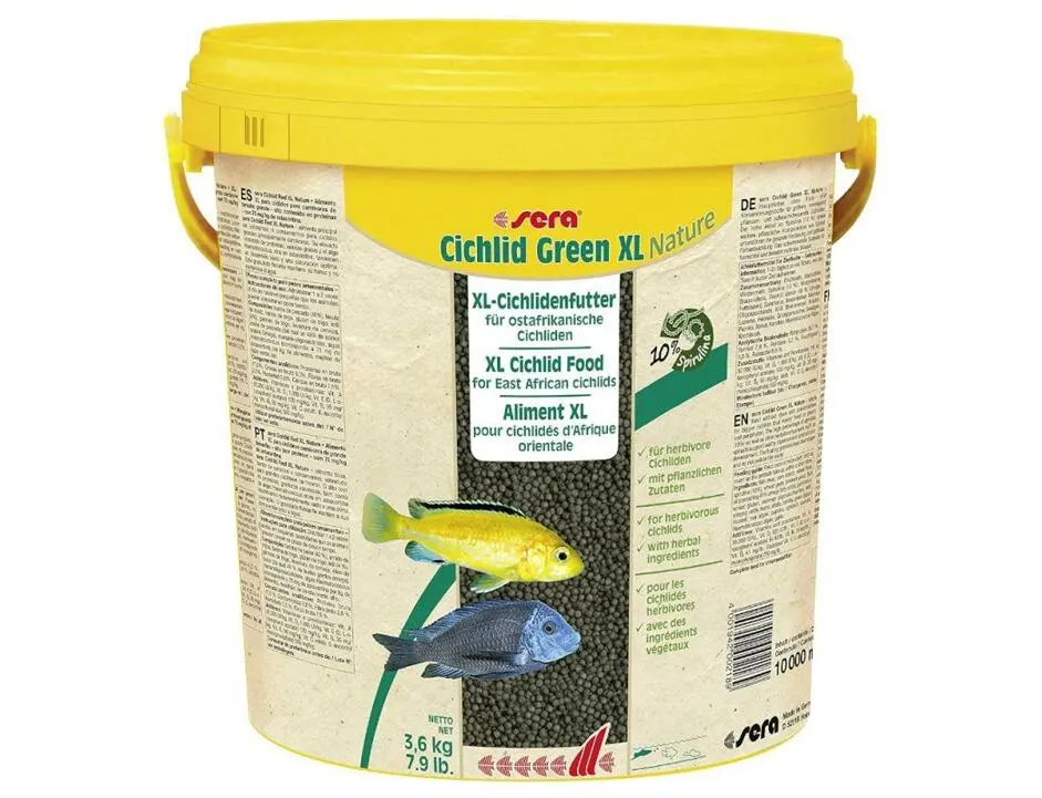 Sera Cichlid Green XL 10 L