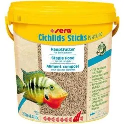 Sera Cichlids Sticks Nature 10l