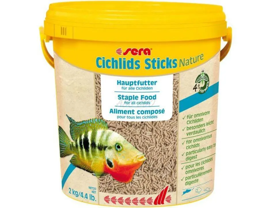 Sera Cichlids Sticks Nature 10l
